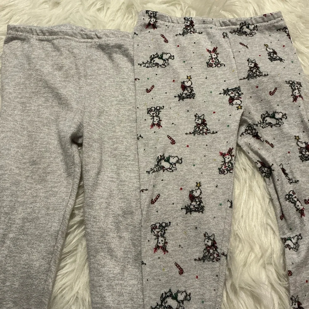 Laura Ashley 4T winter/holiday pajama bottoms/pants for kids